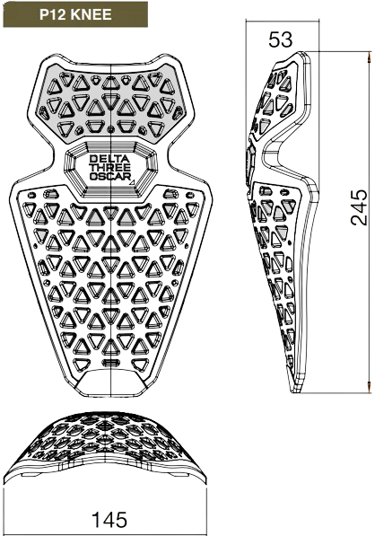 KNEE PADS P12 (TILL OPERATOR PANTS)